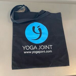 Yoga Joint Black Tote Bag